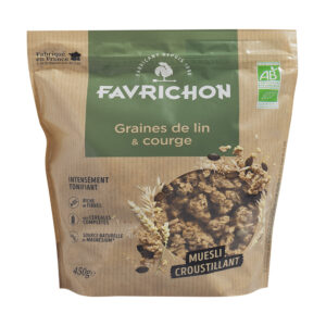 MUESLI GRAINES LIN & COURGE