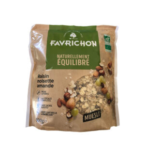MUESLI RAISIN NOISETTE AMANDE