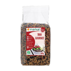 TRIO GOURMET RIZ LENTILLES QUINOA 500G