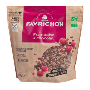 MUESLI CROUSTILLANT FRAMBROISE CHOCOLAT