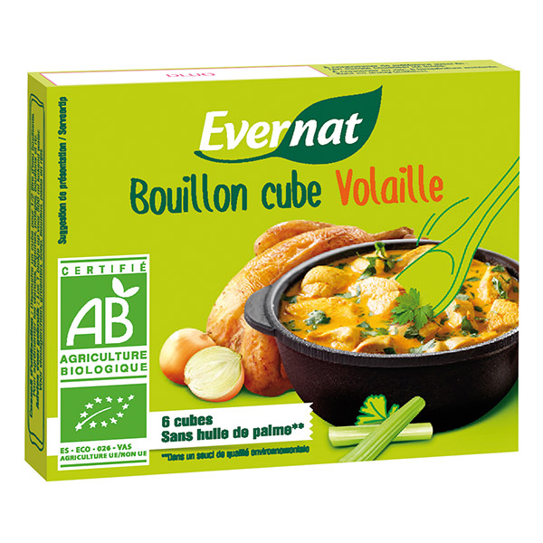 BOUILLON CUBE VOLAILLE Nature Attitude