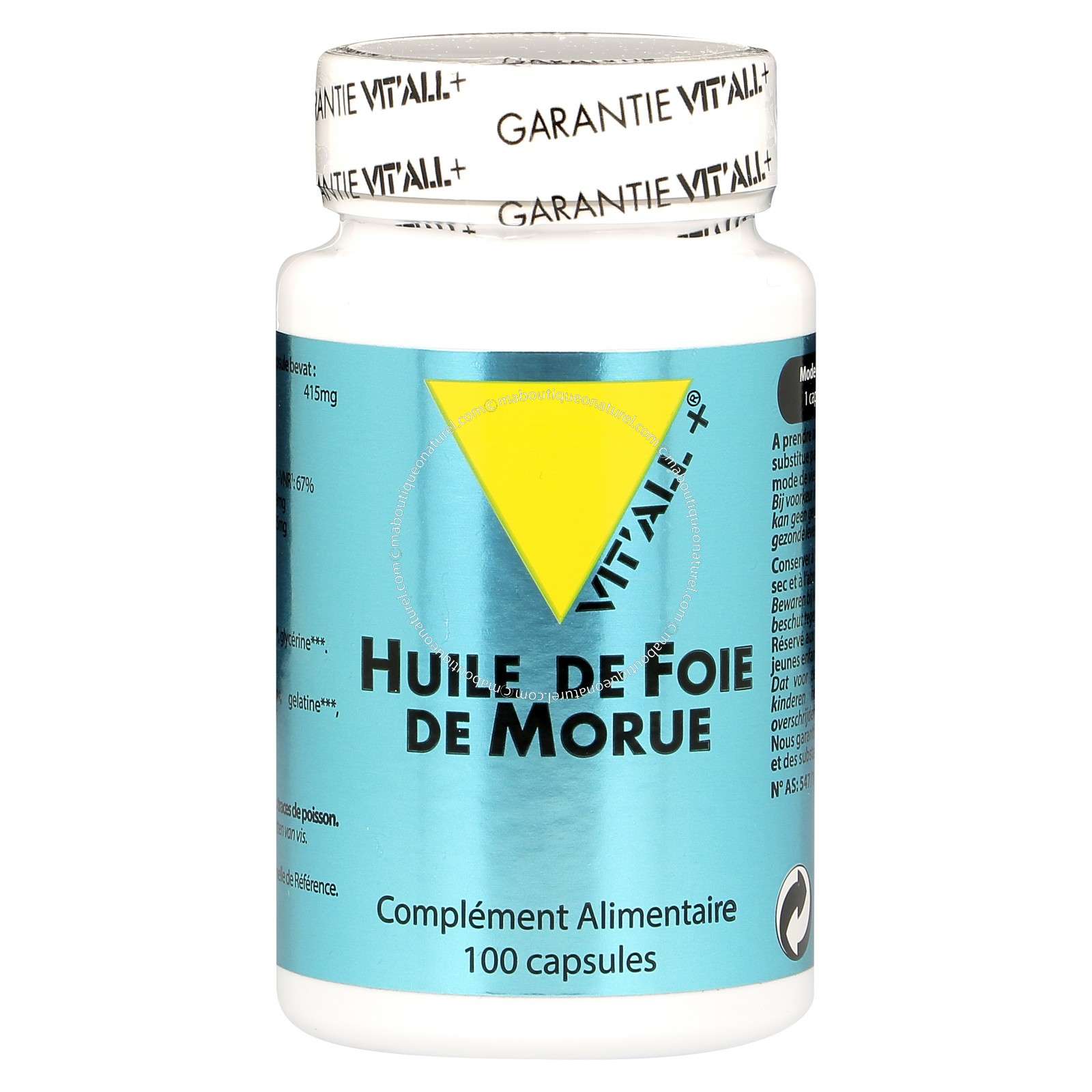 prendre de l huile de foie de morue